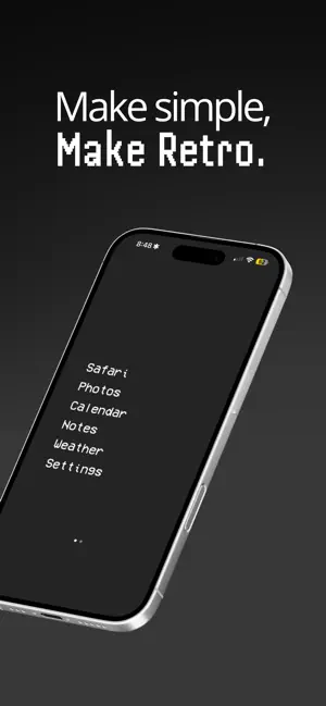 Minimalist Phone: MakeRetro screenshot 2