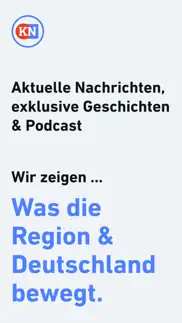 kn - nachrichten und podcast iphone bildschirmfoto 1