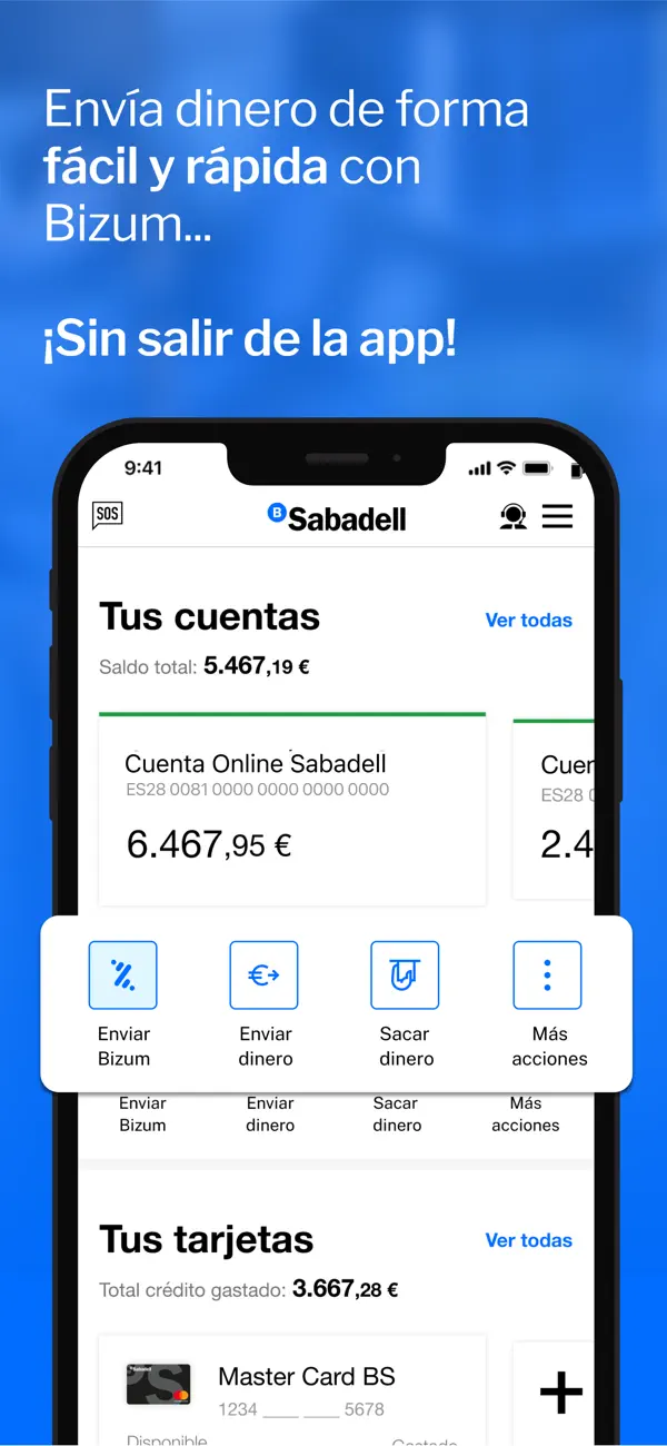 Screenshot #3 pour App Banco Sabadell