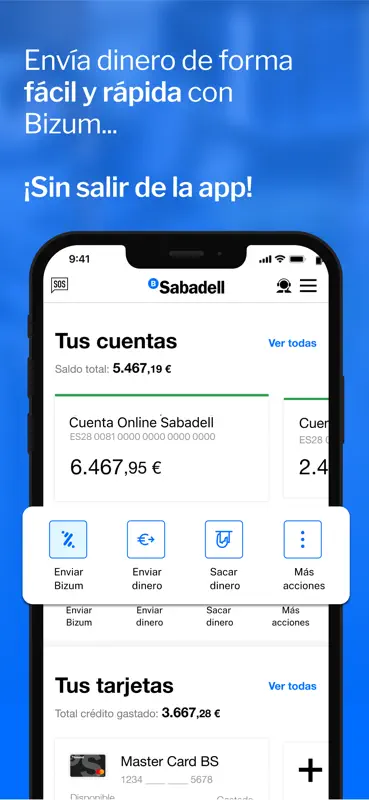 App Banco Sabadell screenshot 3 of 7