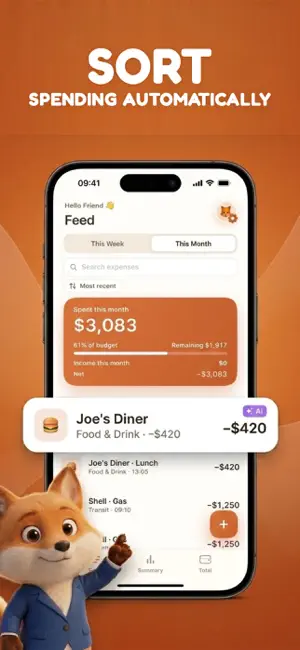 AI Expense Manager MoneyPot screenshot 3