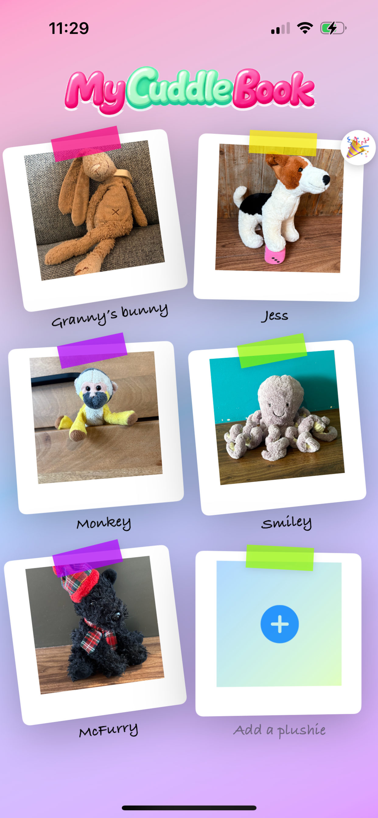 My Cuddle Book - for plushies screenshot 3