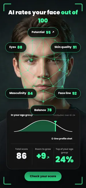 AI Face Rating & Looksmaxxing screenshot 1