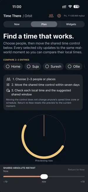 Time There: World Clock screenshot 2