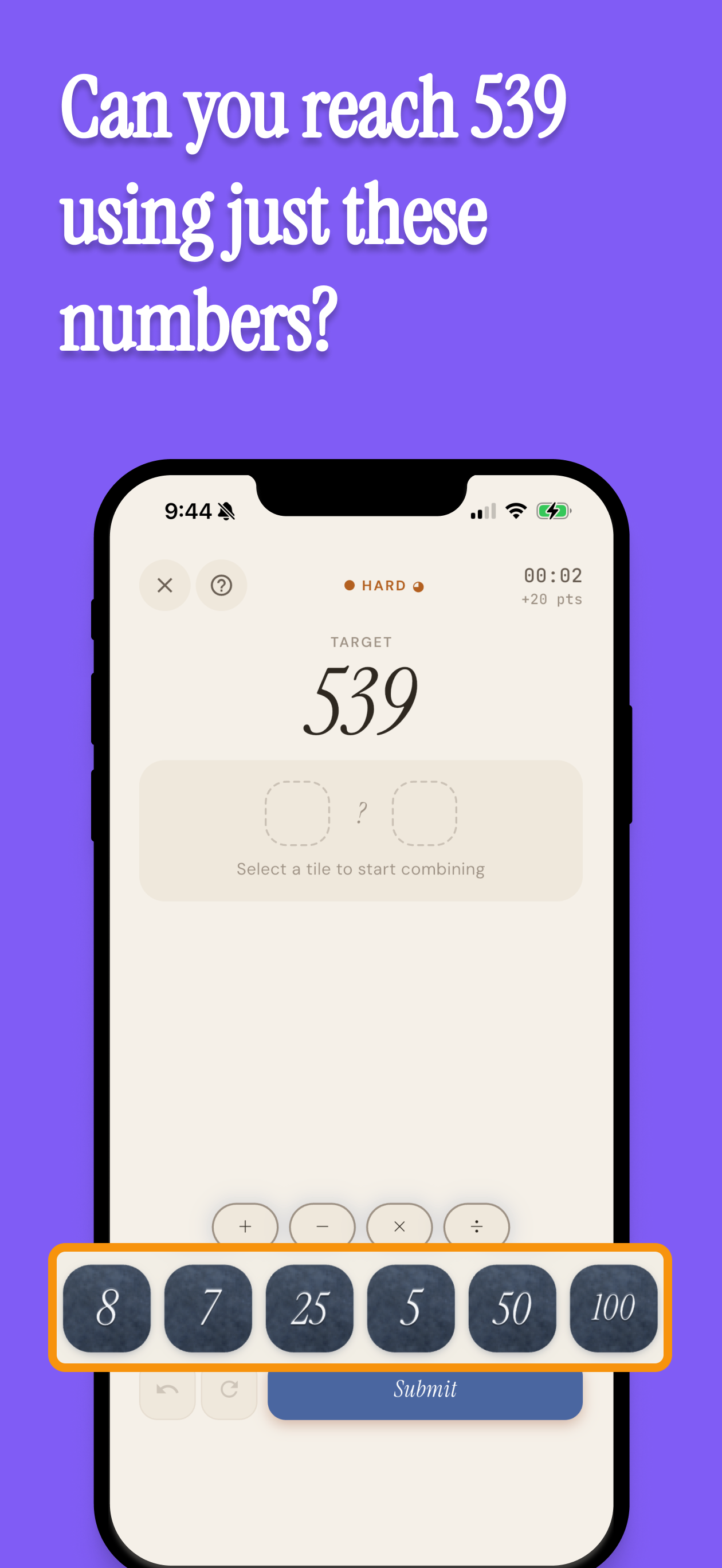 Sumstone - Math Puzzle Game screenshot 2
