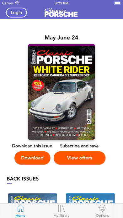 Classic Porsche Magazine Screenshot