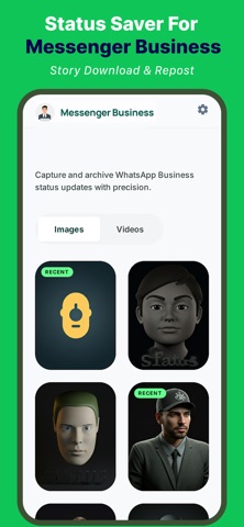 Status saver For Web Messenger screenshot