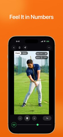 Golf Swing Analyzer: DashGolf Screenshot 1 of 5