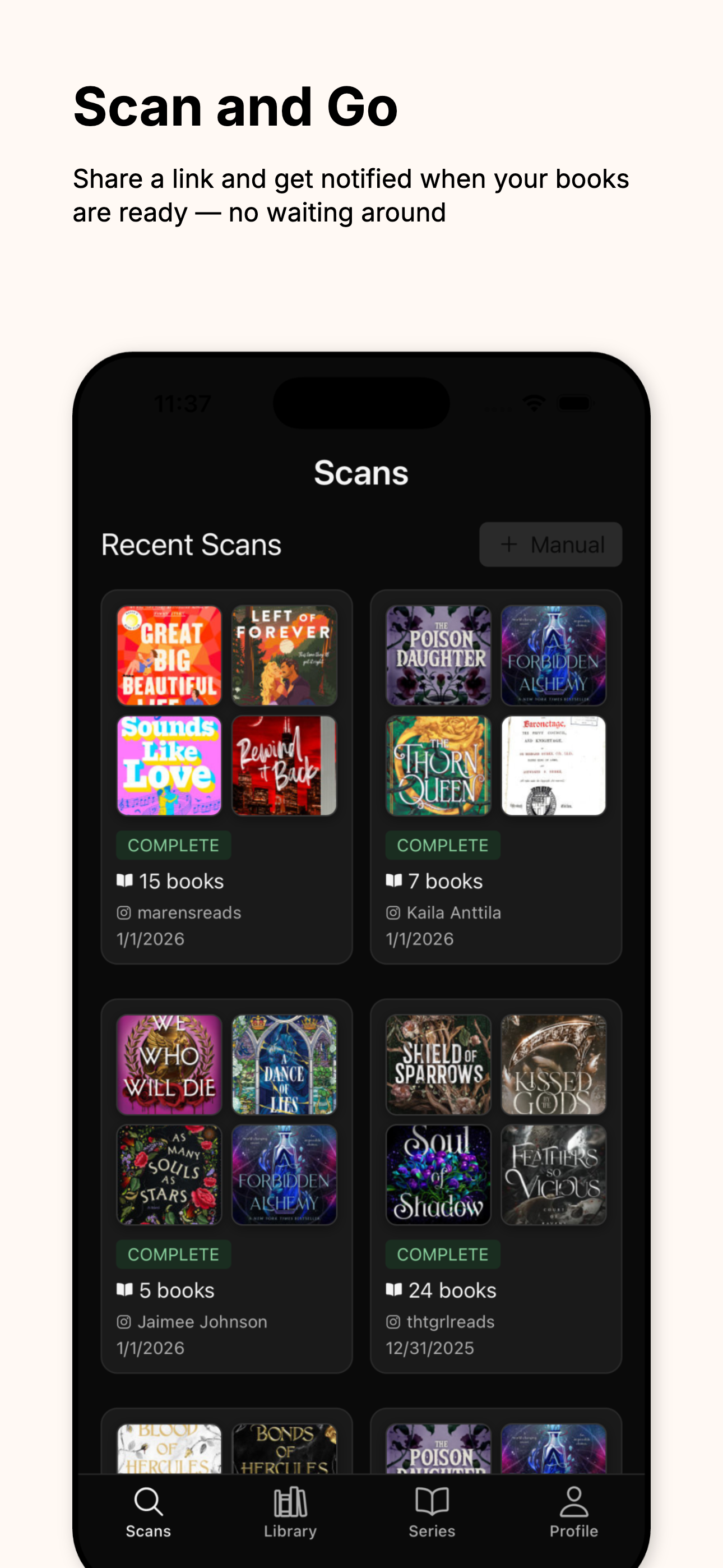 MyReelReads: Book Scanner screenshot 4