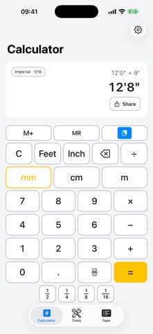 Span64: Construction Calc Screenshot 1 of 4
