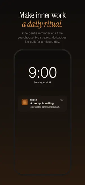 Shadow Work Journal - Ember screenshot 2
