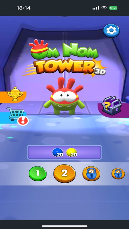 Nom Tower 3D Game