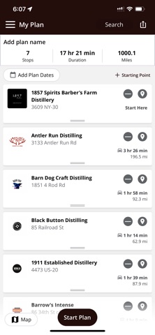 NY Distillery Trails Screenshot 6 of 7