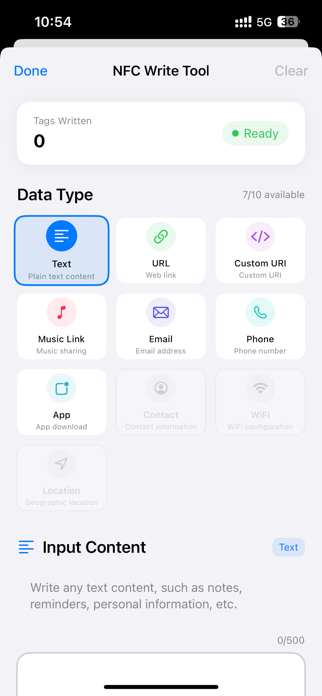 NFC Share Tool Screenshot 2 of 6