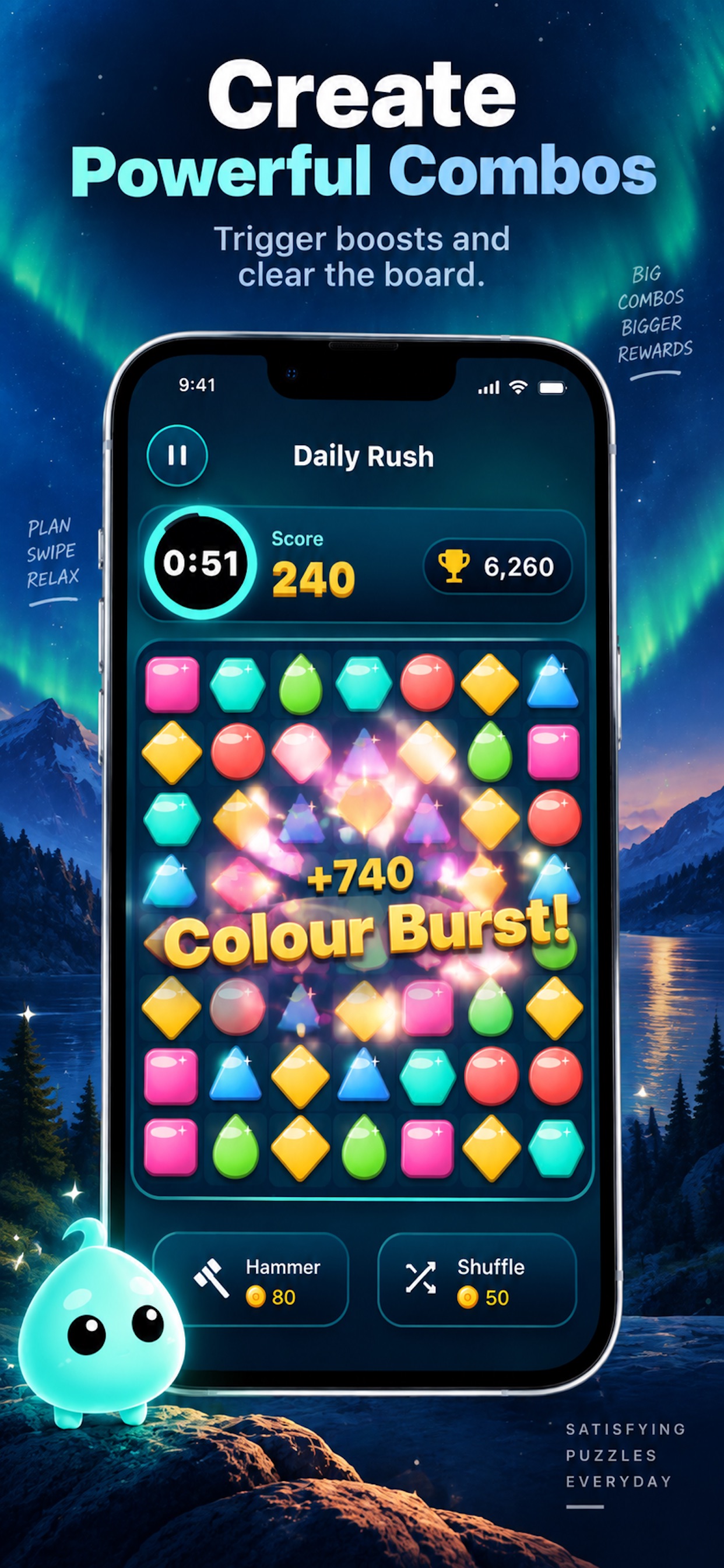 Screenshot 3 of Pikoza: Match 3 Puzzle Games