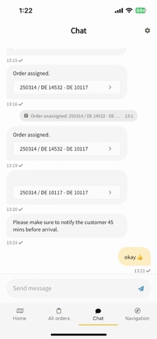 IMPARGO DriverApp Screenshot 5 of 6
