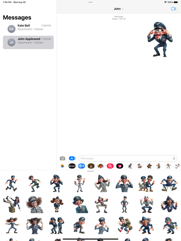 Screenshot #4 pour Air Force Stickers