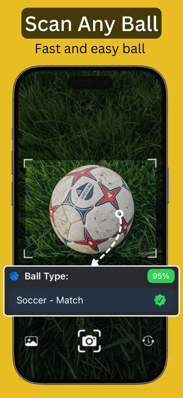 Screenshot #1 pour Ball Identifier - BallScan