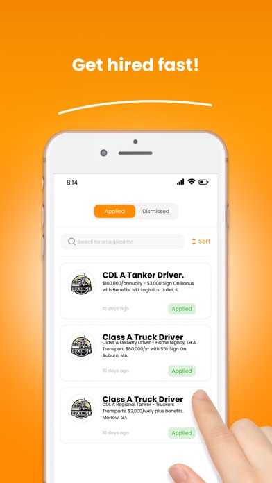 CDL Jobs - Truckers Network Screenshot