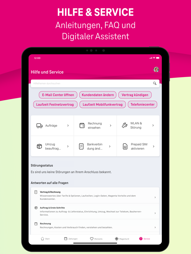 ‎MeinMagenta: Handy & Festnetz Screenshot