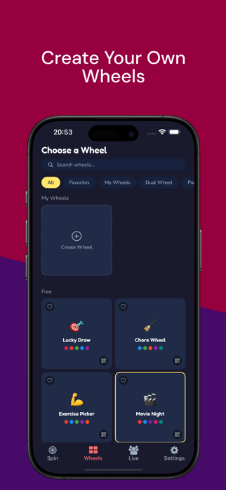 Spin Wheel: Realtime Decision Screenshot 5 of 10