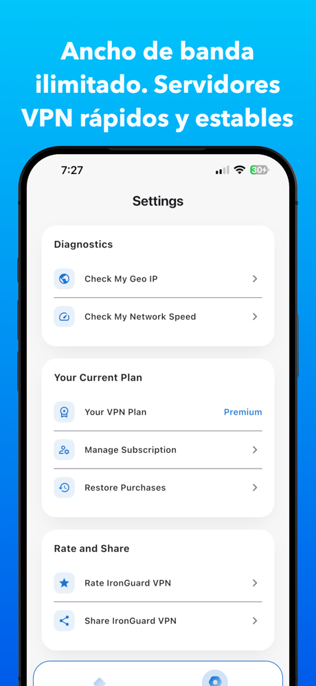 IronGuard VPN – Tap & Go Proxy screenshot 4