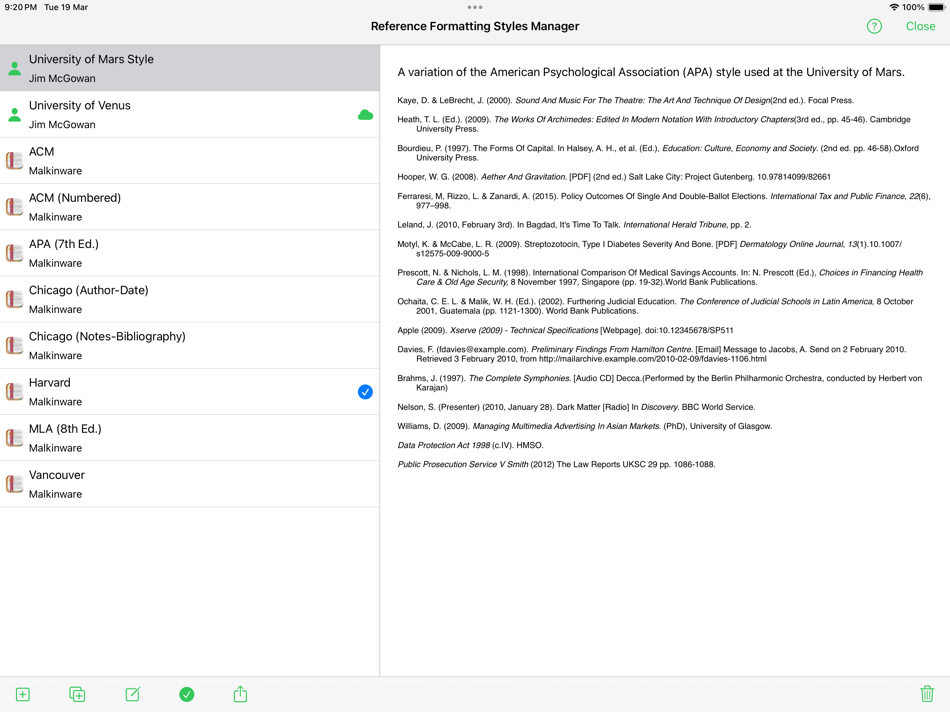 #9. Reference Tracker (macOS) 由: Jim McGowan