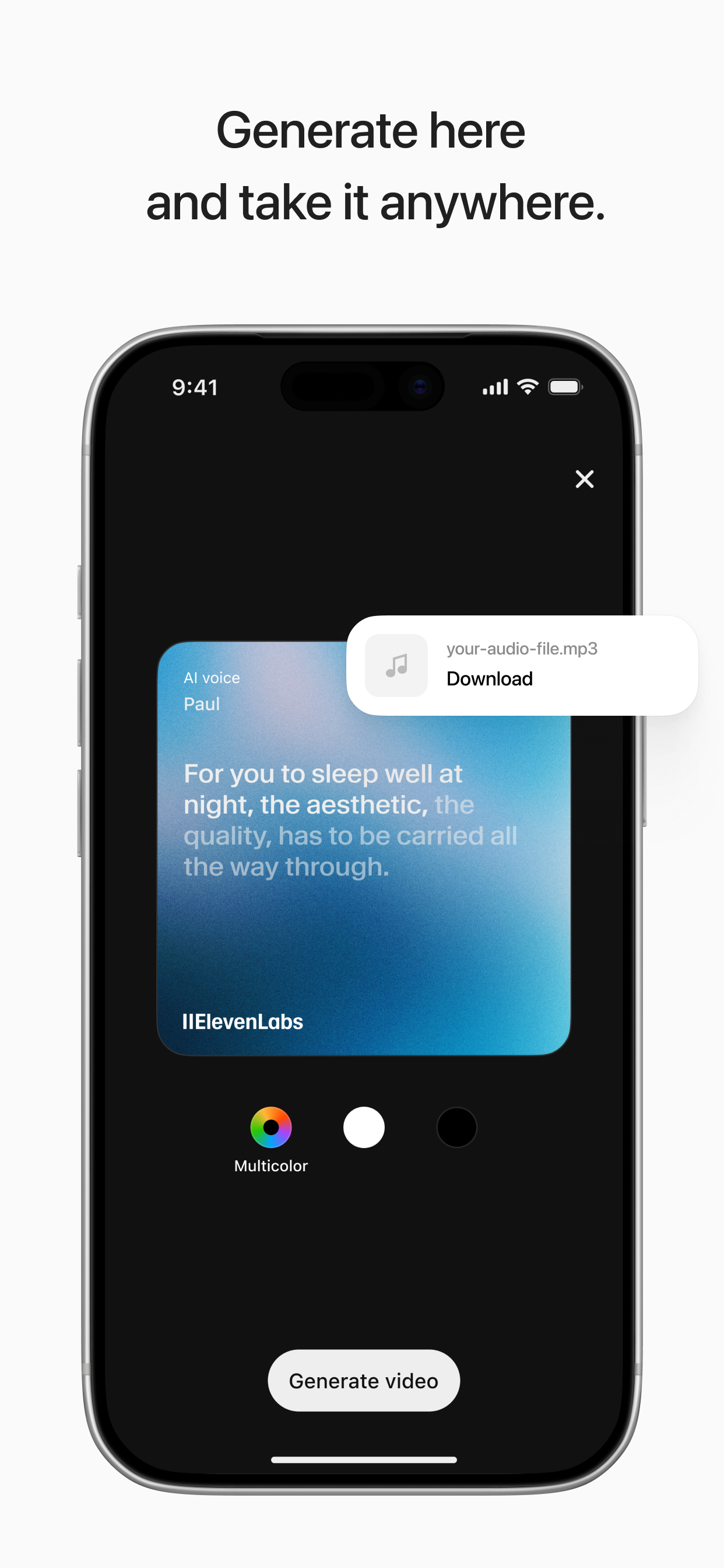 ElevenLabs: AI Generator screenshot 8