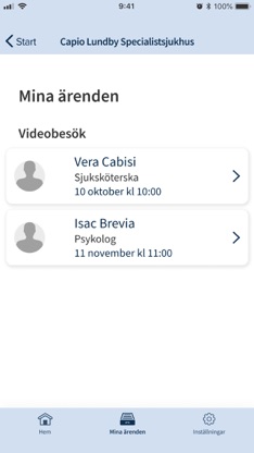 Mitt videomöte screenshot 3