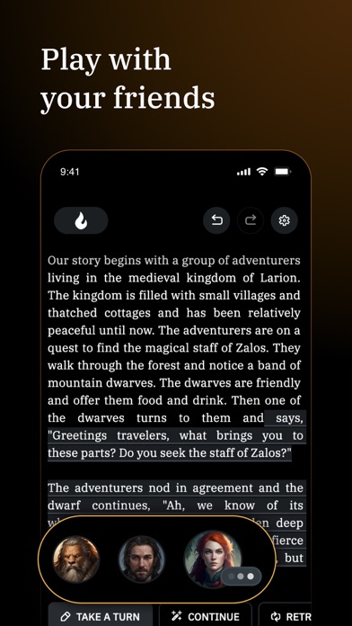 Screenshot 4 of AI Dungeon: RPG & Story Maker App