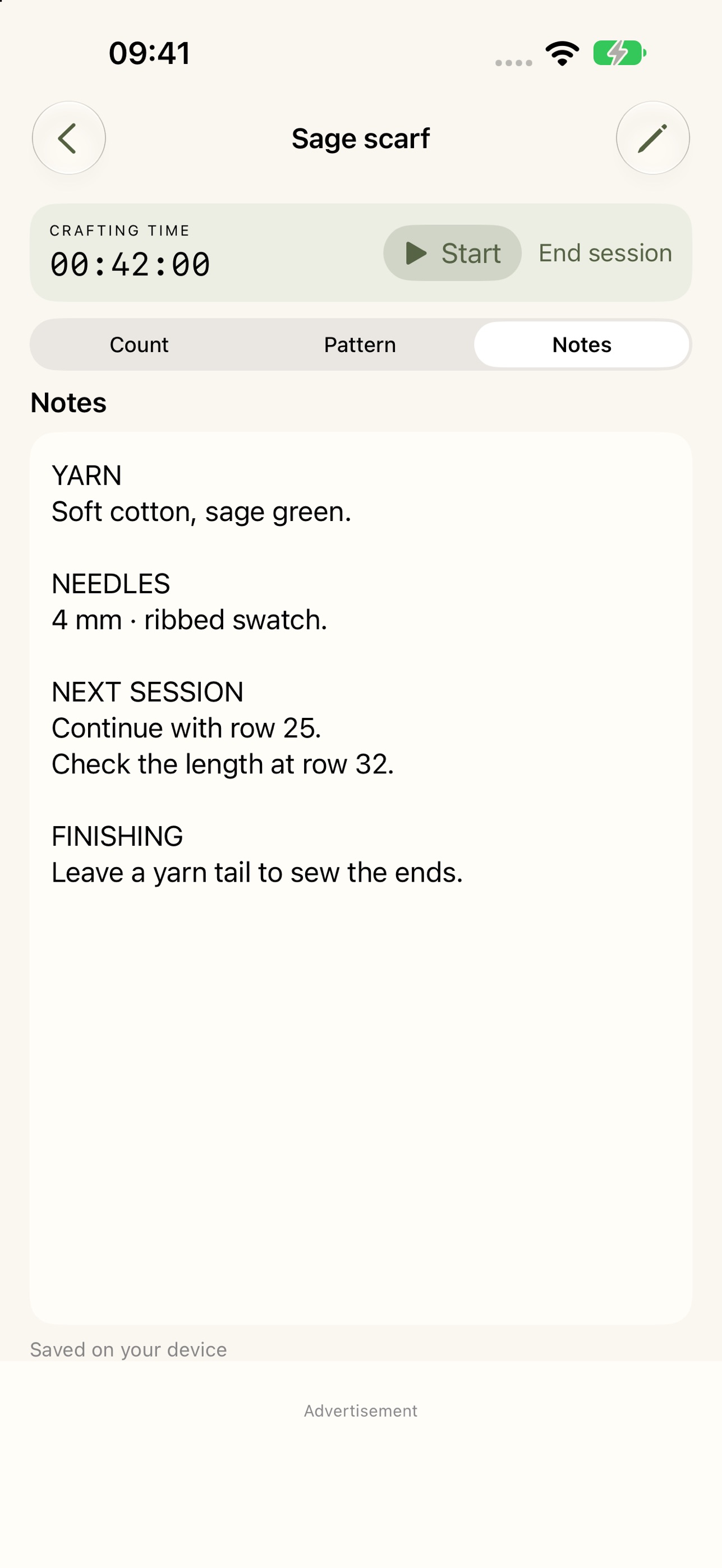 Screenshot 4 of StitchReady: Knit & Crochet