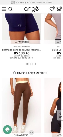 Angê - Moda Fitness screenshot