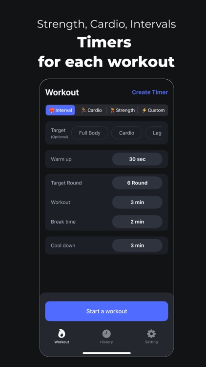 Workout Timy - Gym HIIT Timer screenshot-3