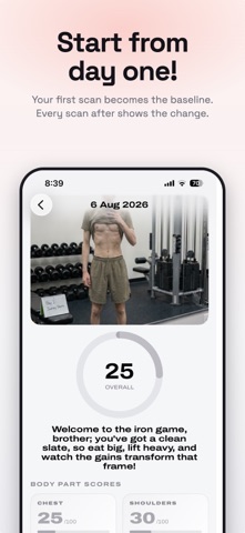 Strongbro: AI Workout Tracker Screenshot 8 of 8