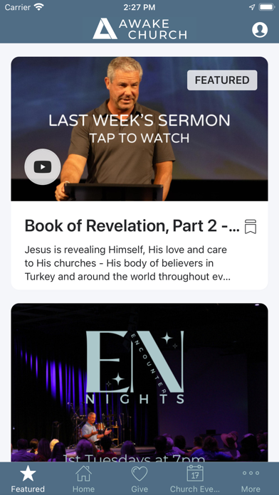 Awake Church App Screenshot