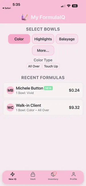 FormulaIQ screenshot 2