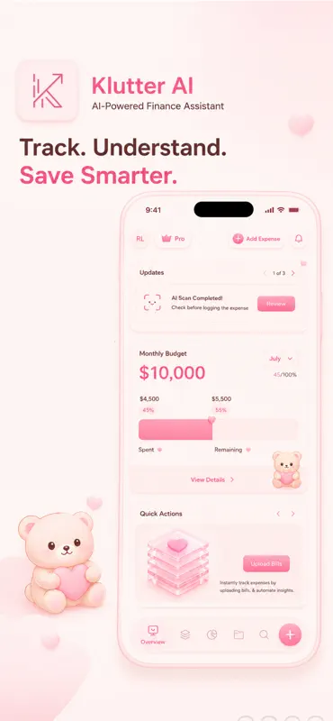 KlutterAI - AI Money Manager screenshot 2 of 10