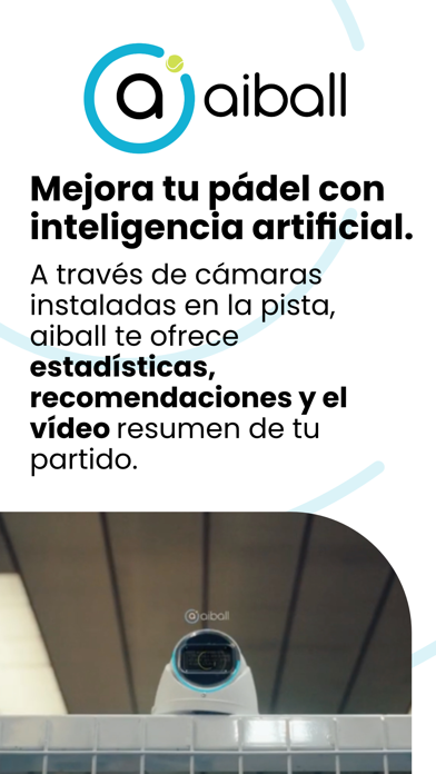 Screenshot #1 pour aiball - IA para pádel