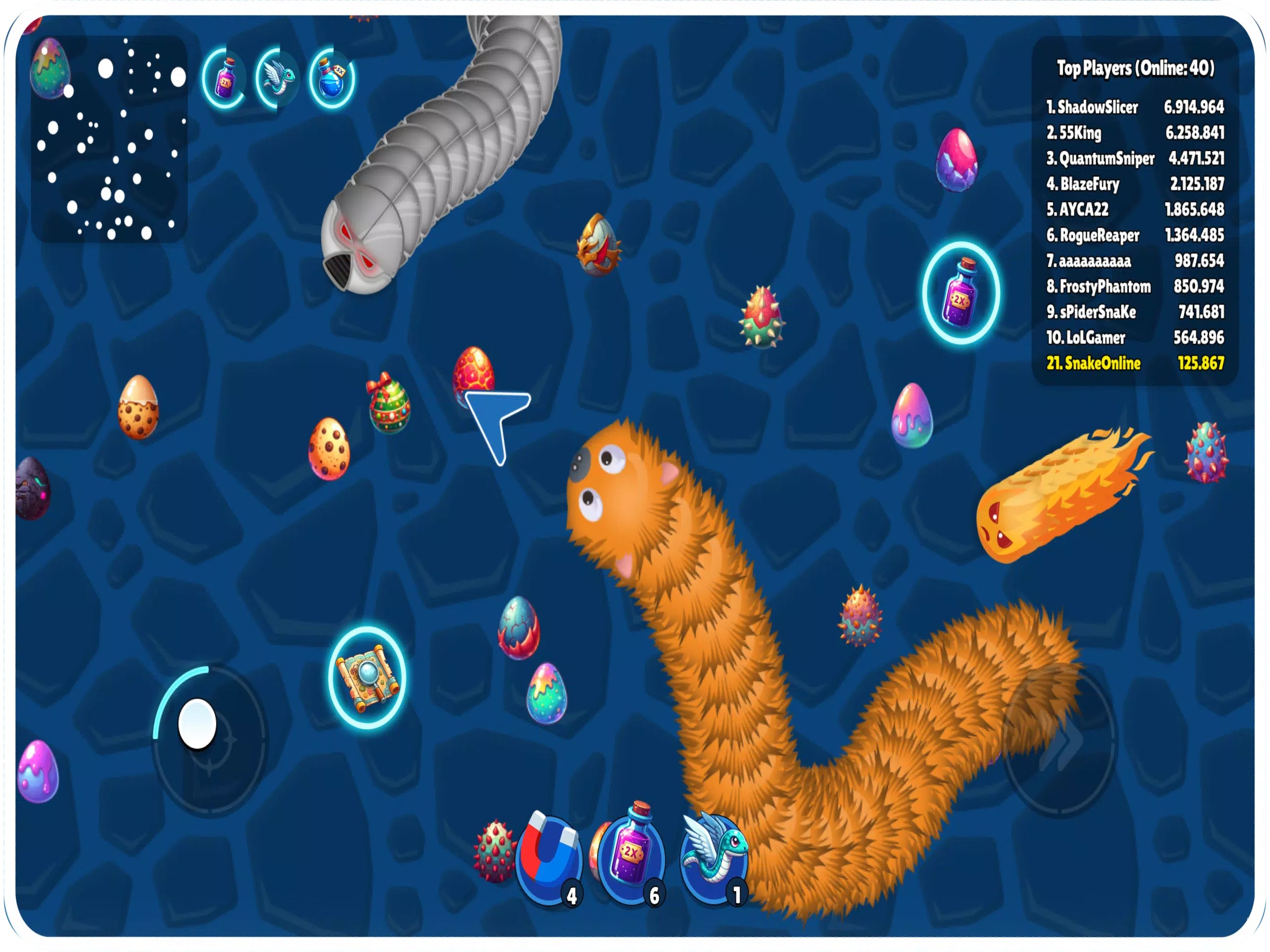 Online Snake – IO Worm Clash