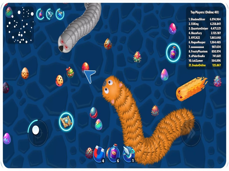 Online Snake – Worm Clash IO screenshot 9