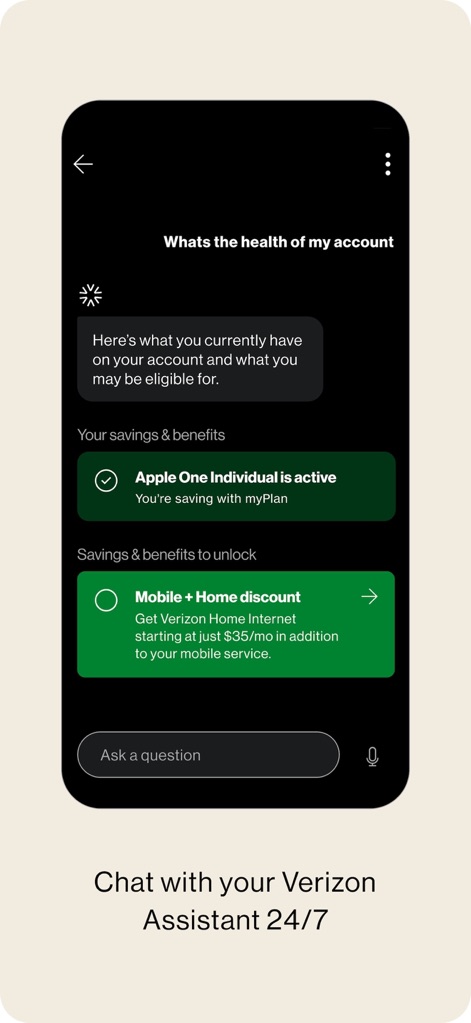 My Verizon - Asistente Interactivo