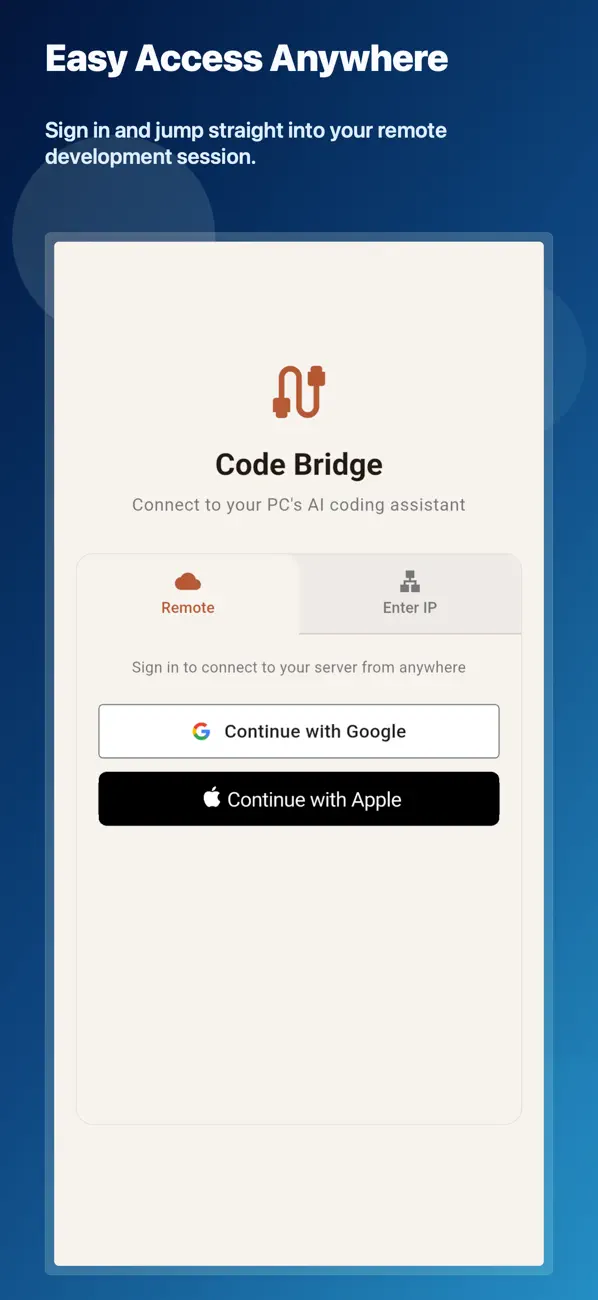 #1. Code Bridge - Remote Dev (iOS) Által: mkideabox Co. Ltd.