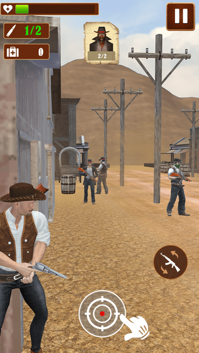 Western Survival Shooting Game Screenshot