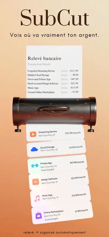 Subcut: Subscription Tracker screenshot 1 of 5