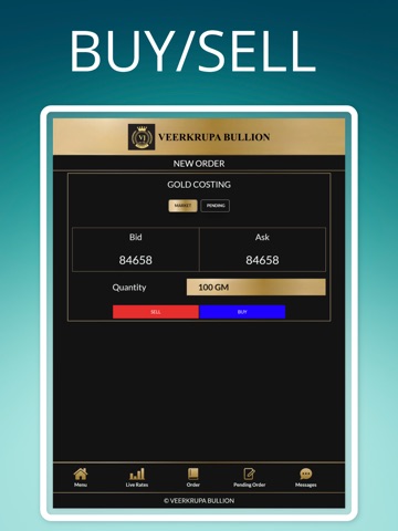Veerkrupa Bullion Ltd iPad screenshot