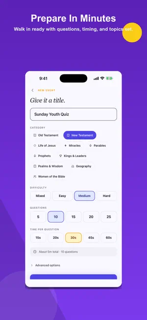 Bible Live Quiz: Group Trivia screenshot 2