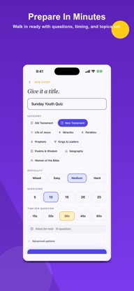 Bible Live Quiz: Group Trivia screenshot 2