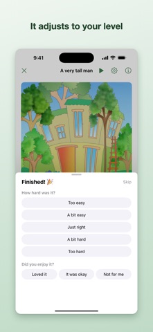 Story Leaf - English Readers iPhone screenshot