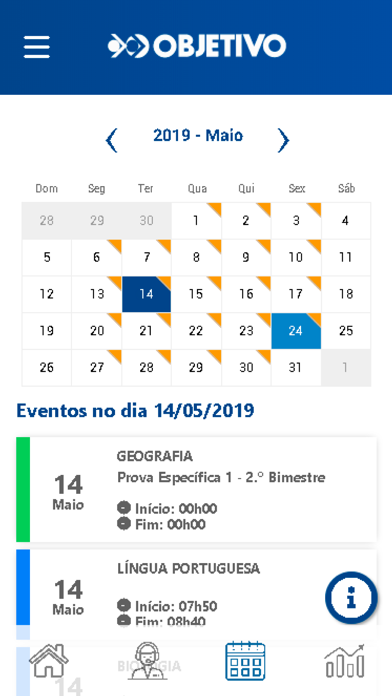 OBJETIVO – Centro Educacional Screenshot