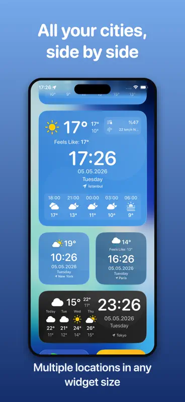 Weather Time Widget screenshot 3 of 5